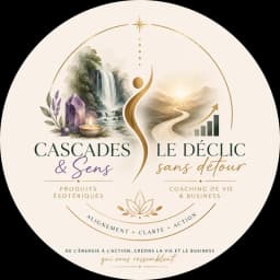 Logo de Cascades & Sens et du Déclic sans détour